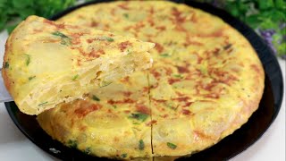 Spanish Potato Omelette / Receta Tortilla de Patatas