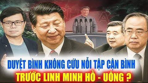 Ai Đang Cố Chiếm Quyền Lực Của Tập Cận Bình - Hồ Hay Uông?