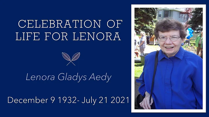 Celebration of Life for Lenora