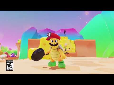 Super Mario Odyssey - website footage