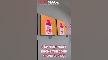 Tại sao ngày càng nhiều cửa hàng chuyển sang sử dụng màn hình LED?  #led  #luxmage