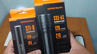 giới thiệu 2 mẫu đèn pin cầm tay mini chính hãng supfire s11 và s33. Đèn pin giá rẻ siêu sáng screenshot 3