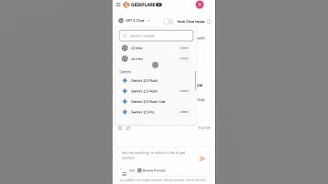 Models available on Geekflare AI #ai #chatgpt #gemini #claude #deepseek #mistral #llm