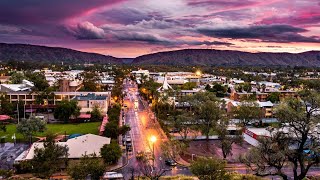 Alice Springs residents have taken to 'camping in their businesses' to keep them safe