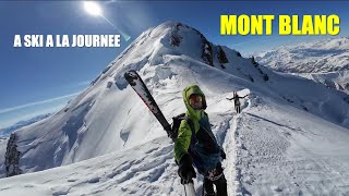 Mont blanc à ski à la journée (mai 2024)