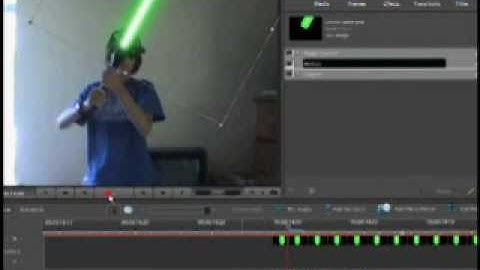 Adobe Premiere Elements 4.0- Realistic Lightsaber Effect