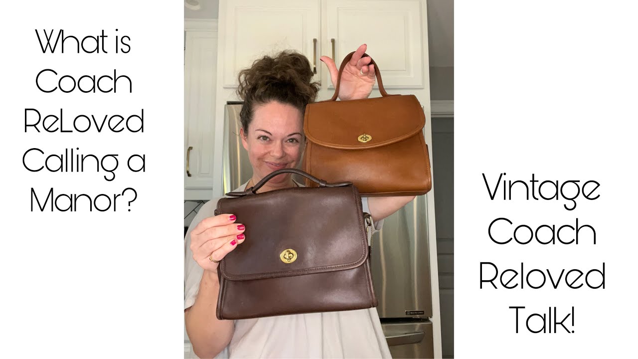 Coach (Re) Loved Vintage Bags & Bag Names…are they accurate? - YouTube