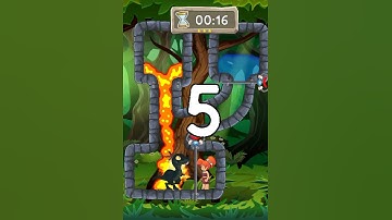 Save the duck game// save the girl //water +lava +dianasore attack girl//Android iOS game