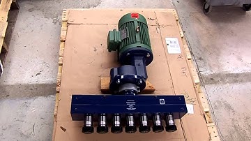 AutoDrill MS7 ER40 and 5HP Motor for Customer Slide
