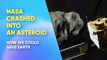 NASA just crashed into an asteroid / NASA DART mission asteroid collision #shorts #nasa