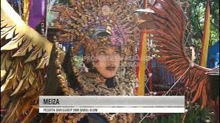 PRAMUKA DI PASAMAN BARAT, BERKANAVAL DENGAN BUSANA UNIK