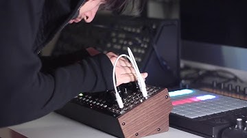 Trance Techno Moog Mother 32 & Ableton Push