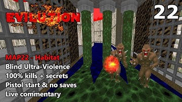 TNT: Evilution - MAP22 (Habitat) - Blind Ultra-Violence 100%