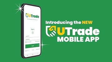 Introducing the NEW UTrade Mobile App!