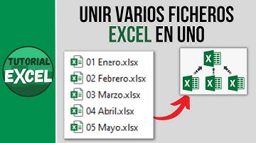 UNIR varios ficheros Excel en uno solo ✳️ COMBINAR varios archivos de Excel