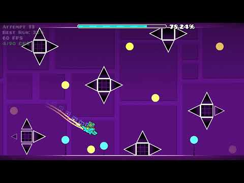 Geometry Dash Demons Dry Out By Bbddee Hard Demon Rebeat
