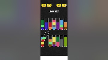 water sort puzzle level 9927