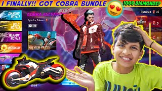 I GOT COBRA BUNDLE IN FREE FIRE 😍 screenshot 3