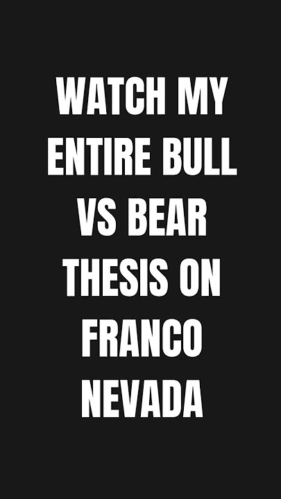 Franco Nevada's Wild Card #goldstocks #canadiandividendstocks #dividendstocks