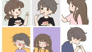 New Cute Couple Matching DP | Half Matching Couple Dp | Couple Dpz || dpz 2022