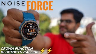 Noise NoiseFit Force SmartWatch with Round Display, Sporty Design & Bluetooth Calling ⚡⚡
