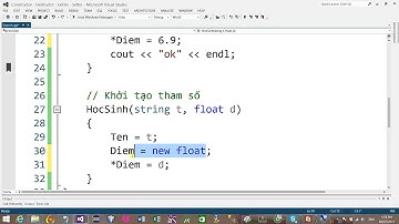 Buổi 6 - Constructor - Destructor - Getter - Setter - [1/2]