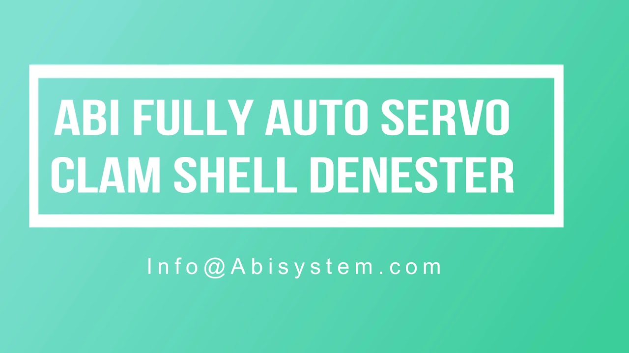 Clam Shell Denester Tray Denester for Clam Shell Trays - ABI System - YouTube