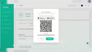 OxygenRX Tutorial: Setting Up Two-Factor Authentication (2FA)