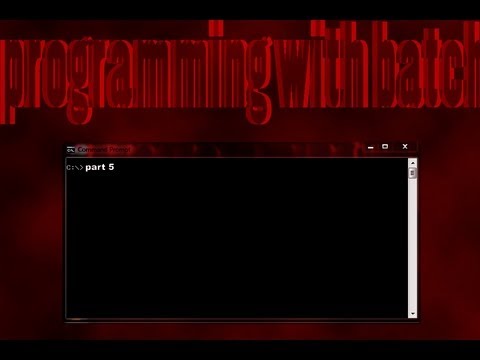 programming with batch part.5(accessing files)