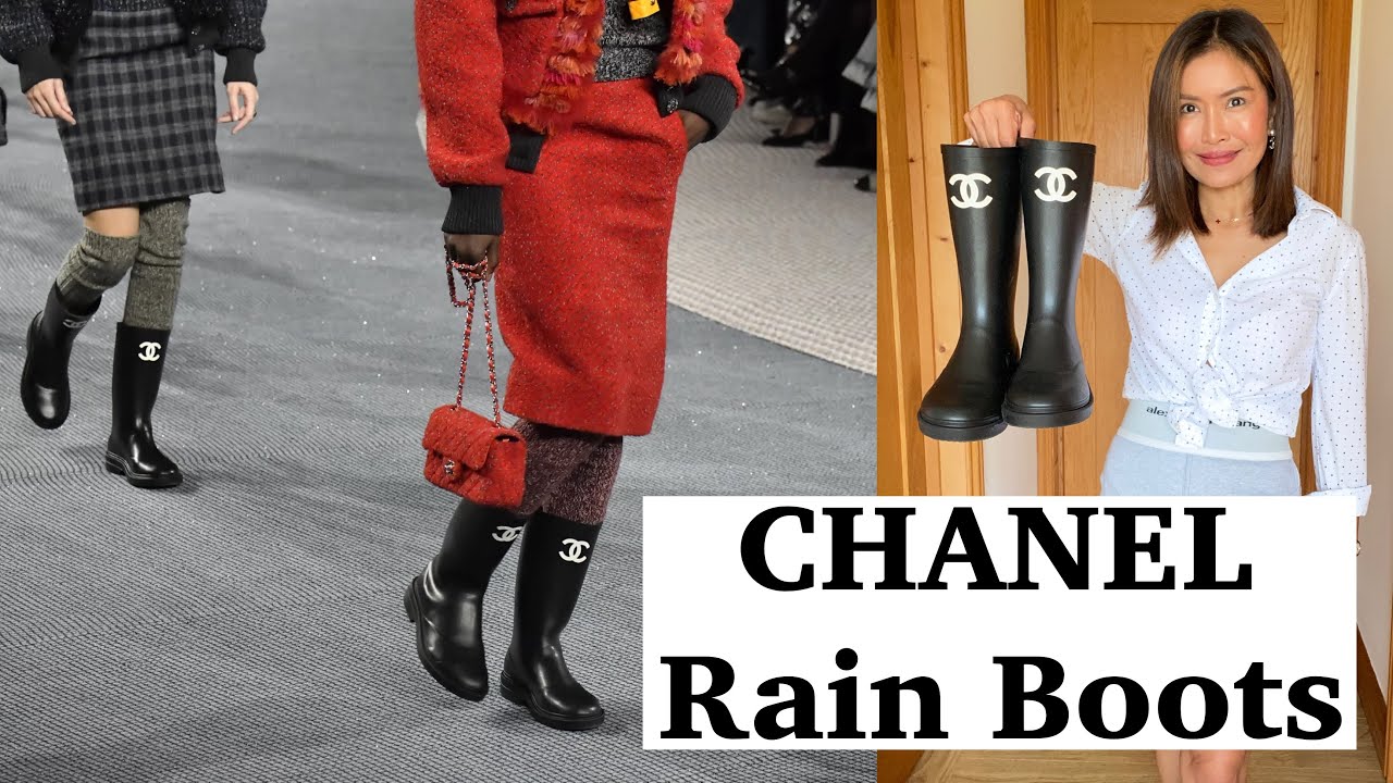 CHANEL Rain Boots 22A Collection Unboxing 