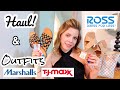 HAUL Y OUTFITS CON ROPA ECONOMICA MIS COMPRAS DE ROSS, TJMAXX Y MARSHALLS