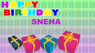 Sneha - Card  - Happy Birthday