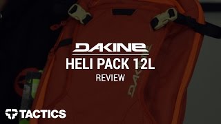 DAKINE Heli Pack 12L Snowboard Backpack Review - Tactics.com