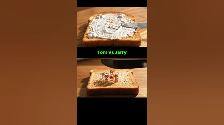 ASMR AI Toast Spread : Tom Vs Jerry #ai #asmr #aiasmr #asmrrelaxation