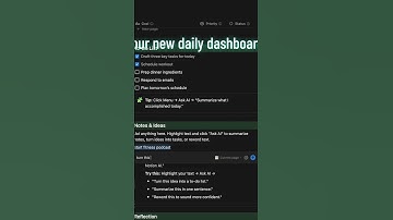 Your day shouldn’t start with chaos. This @Notion AI dashboard helps you stay clear and consistent