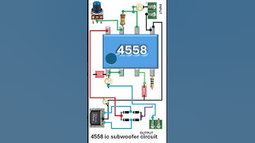 4558 ic subwoofer circuit#electronic
