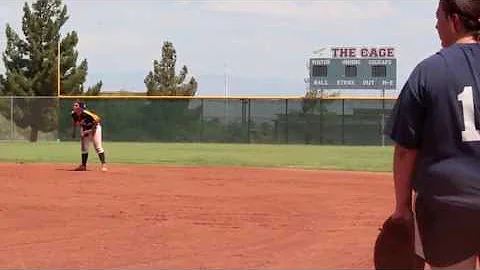 Danielle Amato Shortstop Skills Video
