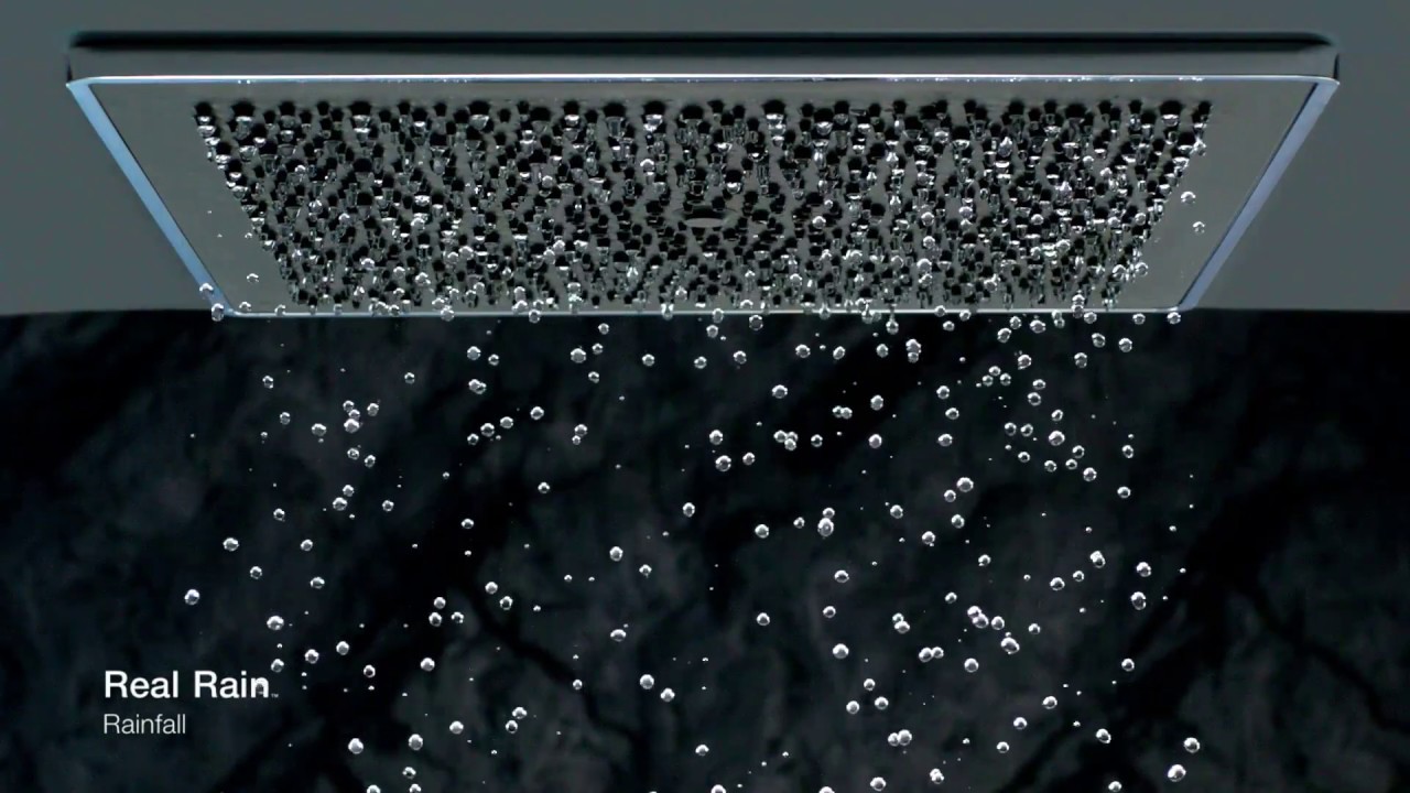 Summon The Rain From The Kohler Real Rain Shower Panel