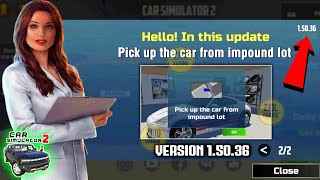 Car Simulator 2  New Update 1.50.36