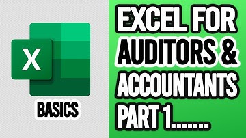Excel Basics and Formatting [for Accounting and Finance] Part 1