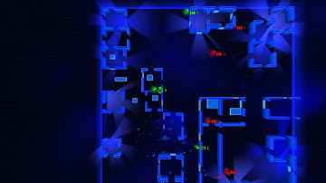 Frozen Synapse: Player 1 (green) vs AI (red) - SPExtermination