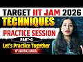 IIT JAM PYQ Questions Practice part 4 II Techniques Question Practice part I IIT JAM 2026