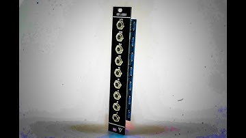 R2R Ladder : Waveshaper Patch : Vaemi (Eurorack) #dac #coverter #synthesizer #diy #assambled