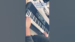 Unboxing Casio CT-S500 #music #casio #casioindonesia #casiotone #shorts #keyboard #podcast