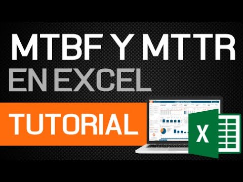 CÓMO CALCULAR EL MTBF MTTR EN EXCEL | TUTORIAL