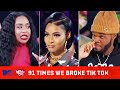 91 Times We Broke TikTok 😂 Most Viral, Shocking Moments & More 🤘 Wild 'N Out