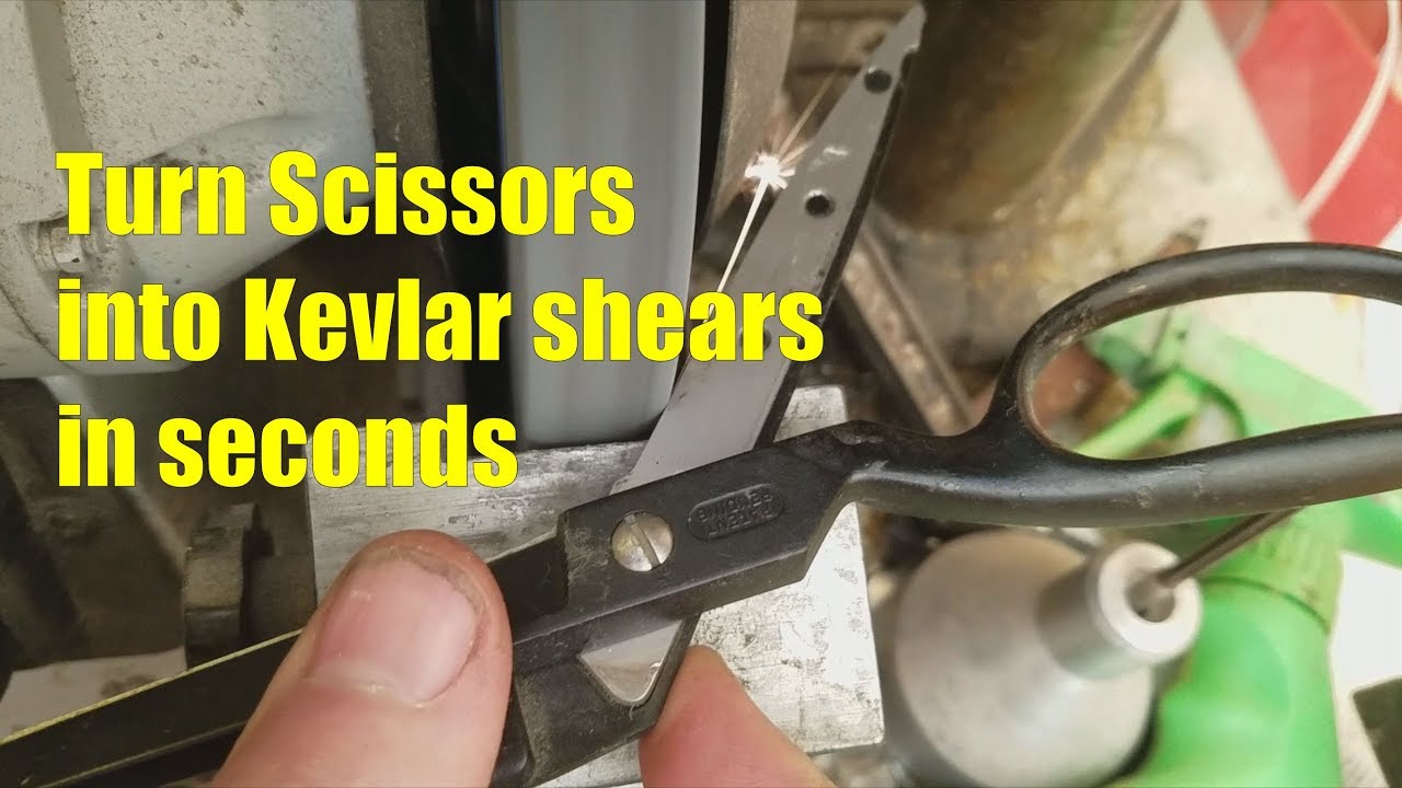 Modified Kevlar Scissors