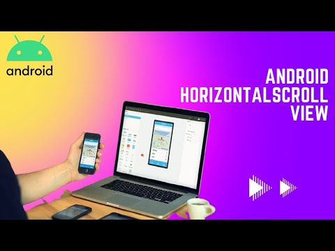 How To Android HorizontalScrollView  Learn Android Apps development