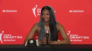 Angel Reese 2024 WNBA Draft Presser
