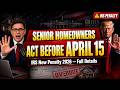 🚨 IRS New Penalty 2026 Senior Homeowners Must Act Before April 15!